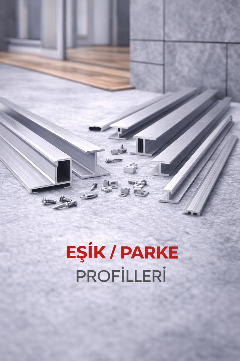 Eşik / Parke Profilleri — Cephe ve Kaplama Profilleri