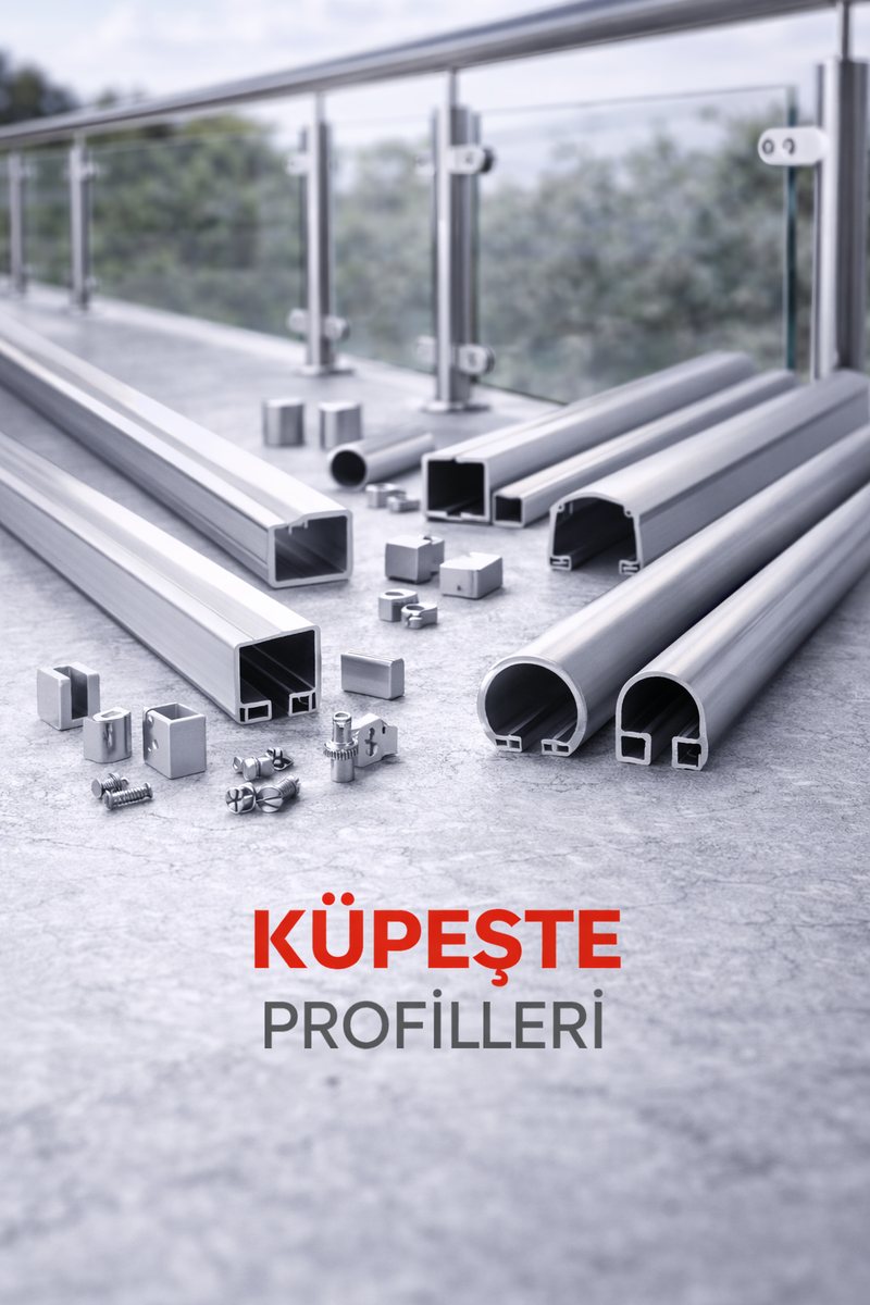 Küpeşte Profilleri — Yapı ve İnşaat Profilleri